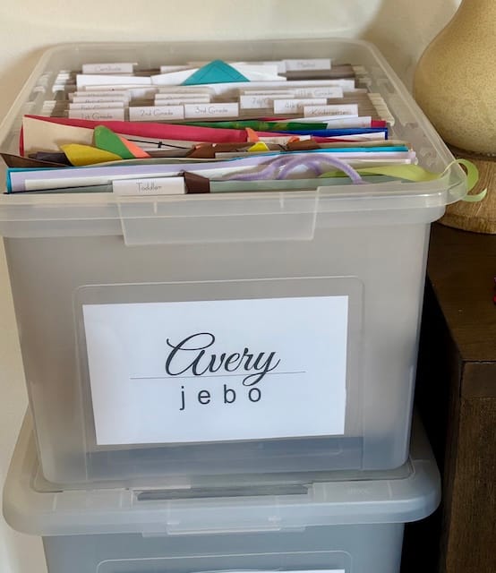 School Memory Box